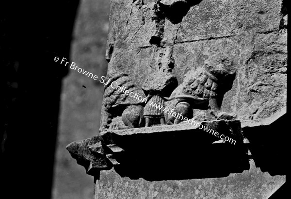 HOLY CROSS ABBEY  OWL CORBEL